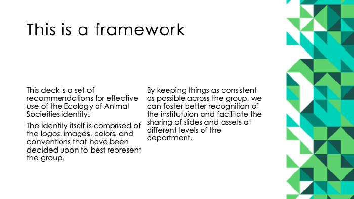 Sample EAS PPT slide
