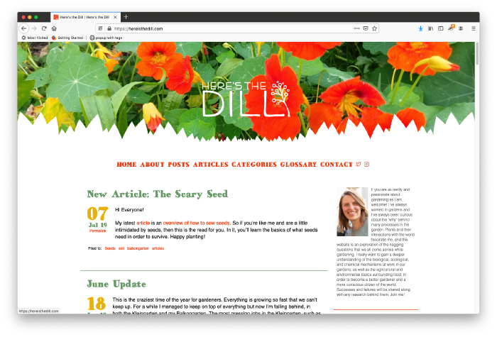 Here Is The Dill, home
