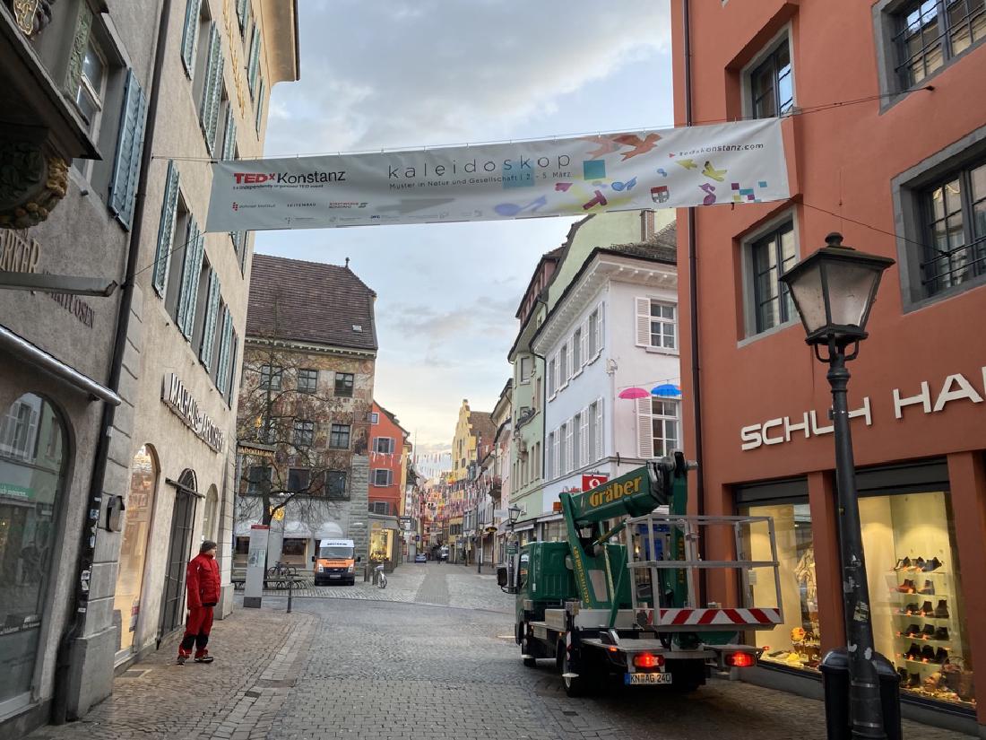 Banner in the Konstanz Altstadt